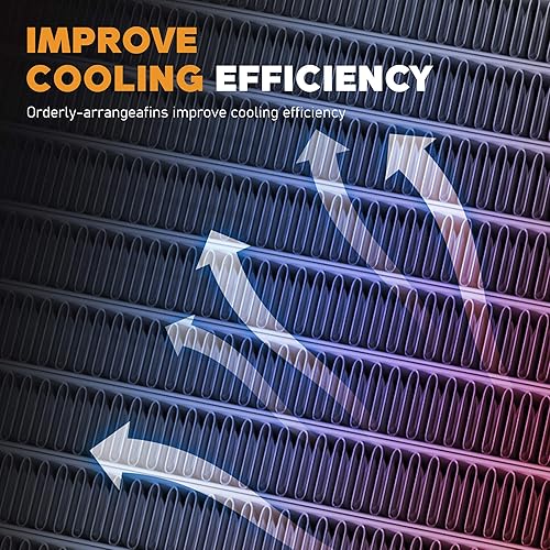 Miniatura 2 de 40k Transmisión Cooler Kit LPD47391 baja presión caída Trans Cooler 40,000 GVW con hardware de montaje