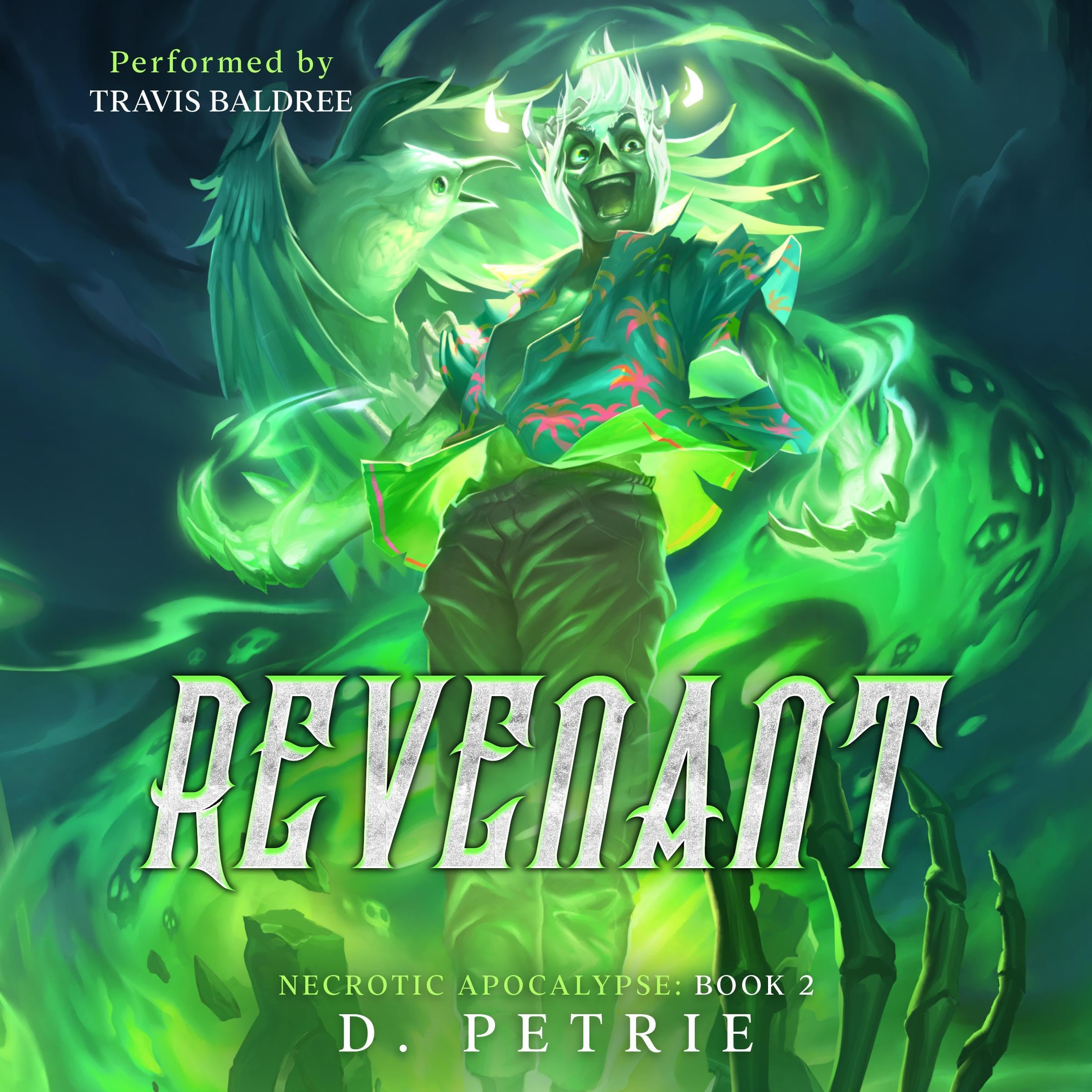 Cover art for Revenant: A Zombie Apocalypse LitRPG (Necrotic Apocalypse, Book 2)