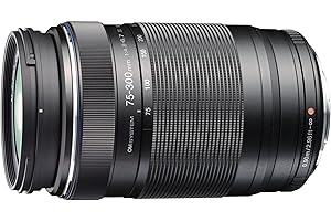 Olympus M.Zuiko Digital 75-300 mm F4.8-6.7 - Robustly Compact, Outdoor-Ready Lens for...