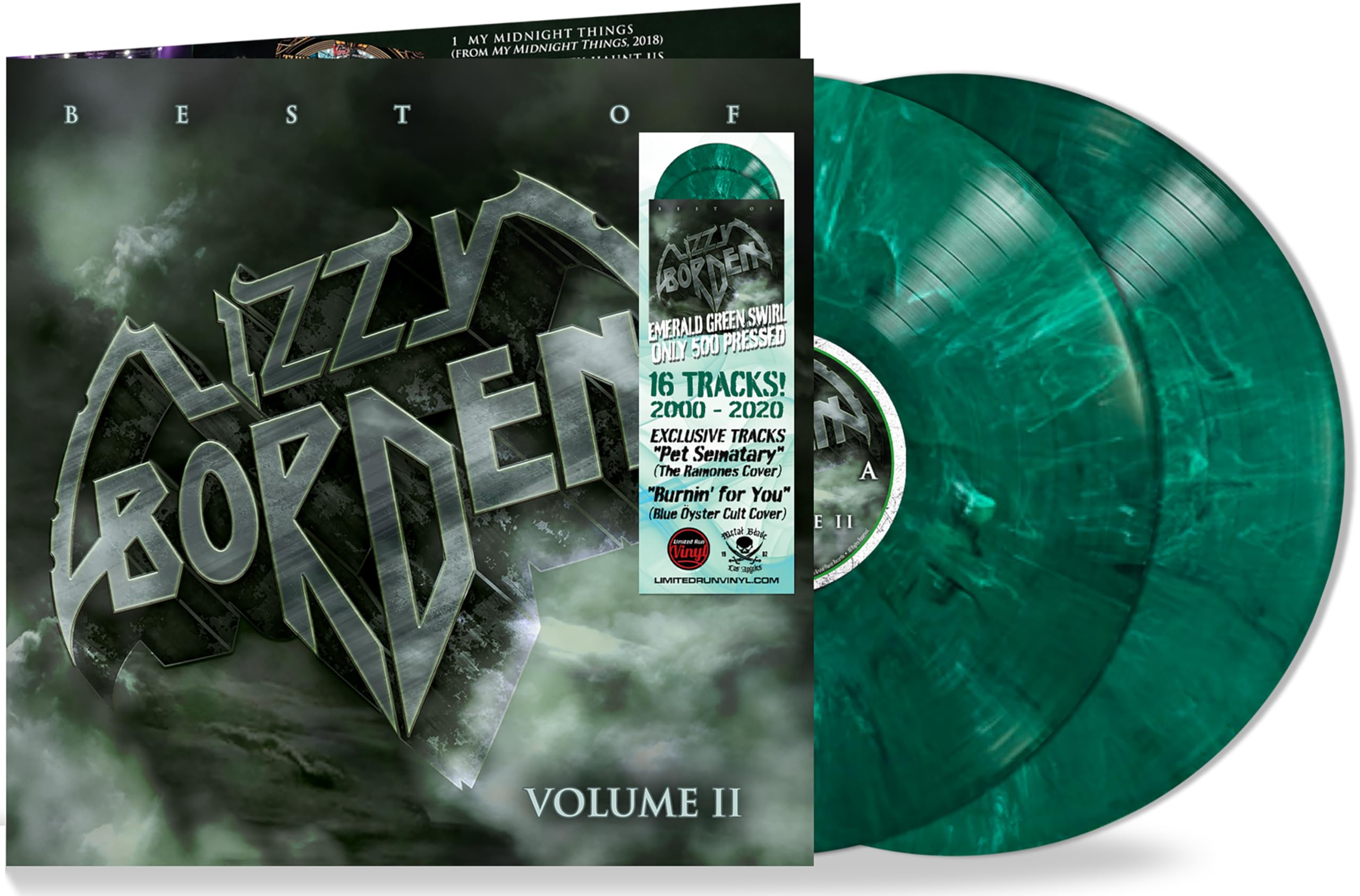 best of lizzy borden vol 2 - green