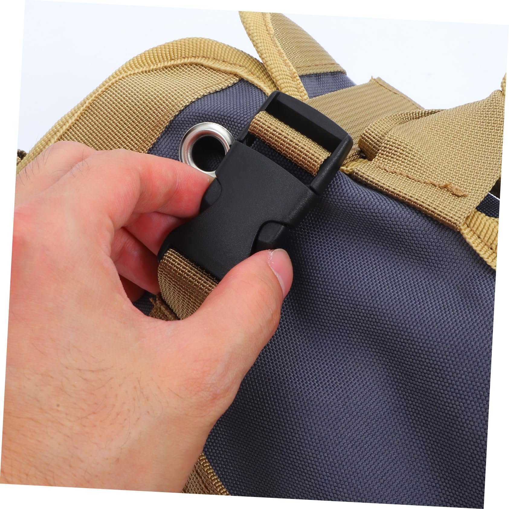 Homoyoyo Borsa Porta Attrezzi Elettricista Arrotolabile Organizer Per Portautensili Contenitore Per Utensili Ruote Per Lavoratori