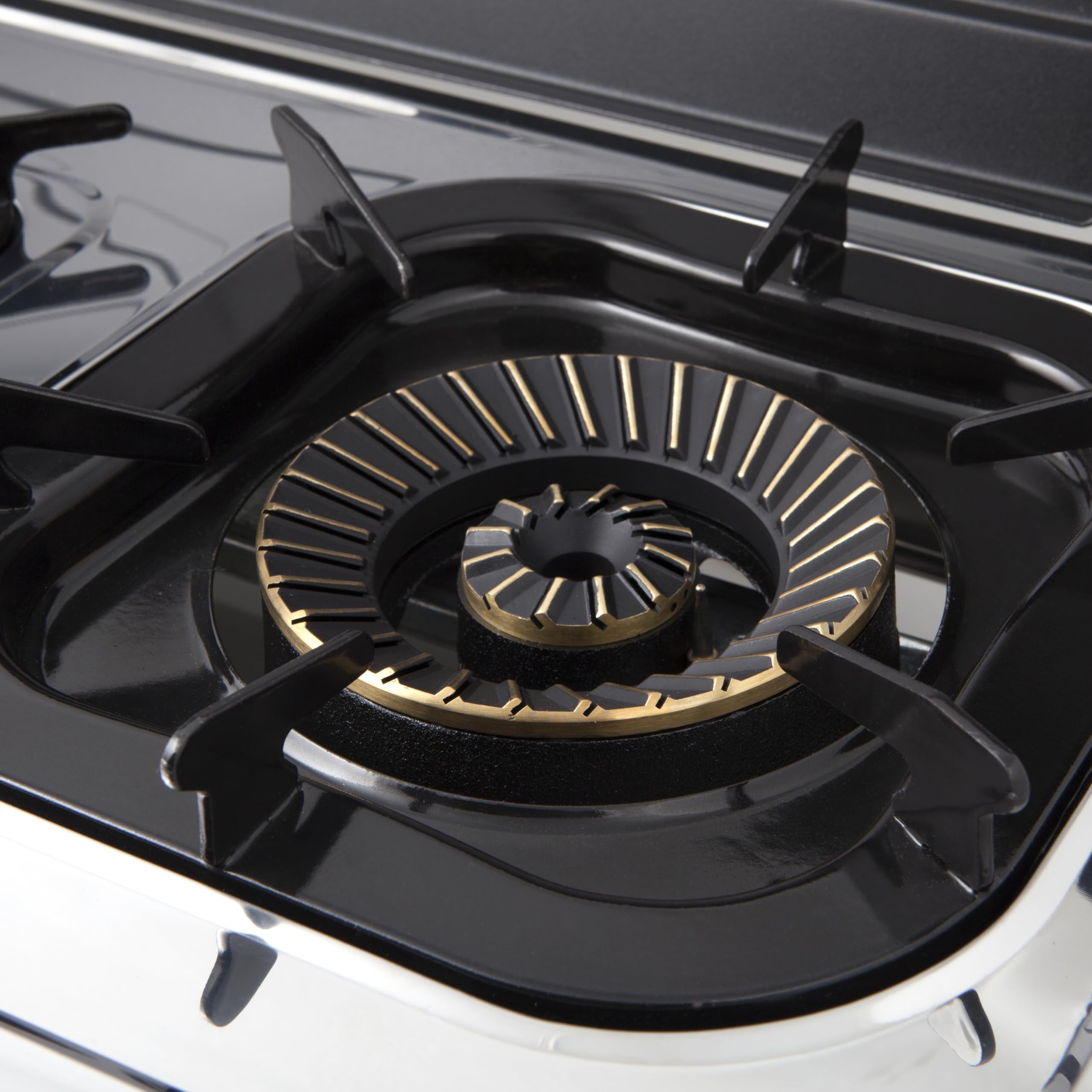 Fornello A Gas Orbegozo FO 3500 - 3 Bruciatori, Acciaio Inox, Accensione Piezoelettrica, Per Esterno - Foto 4