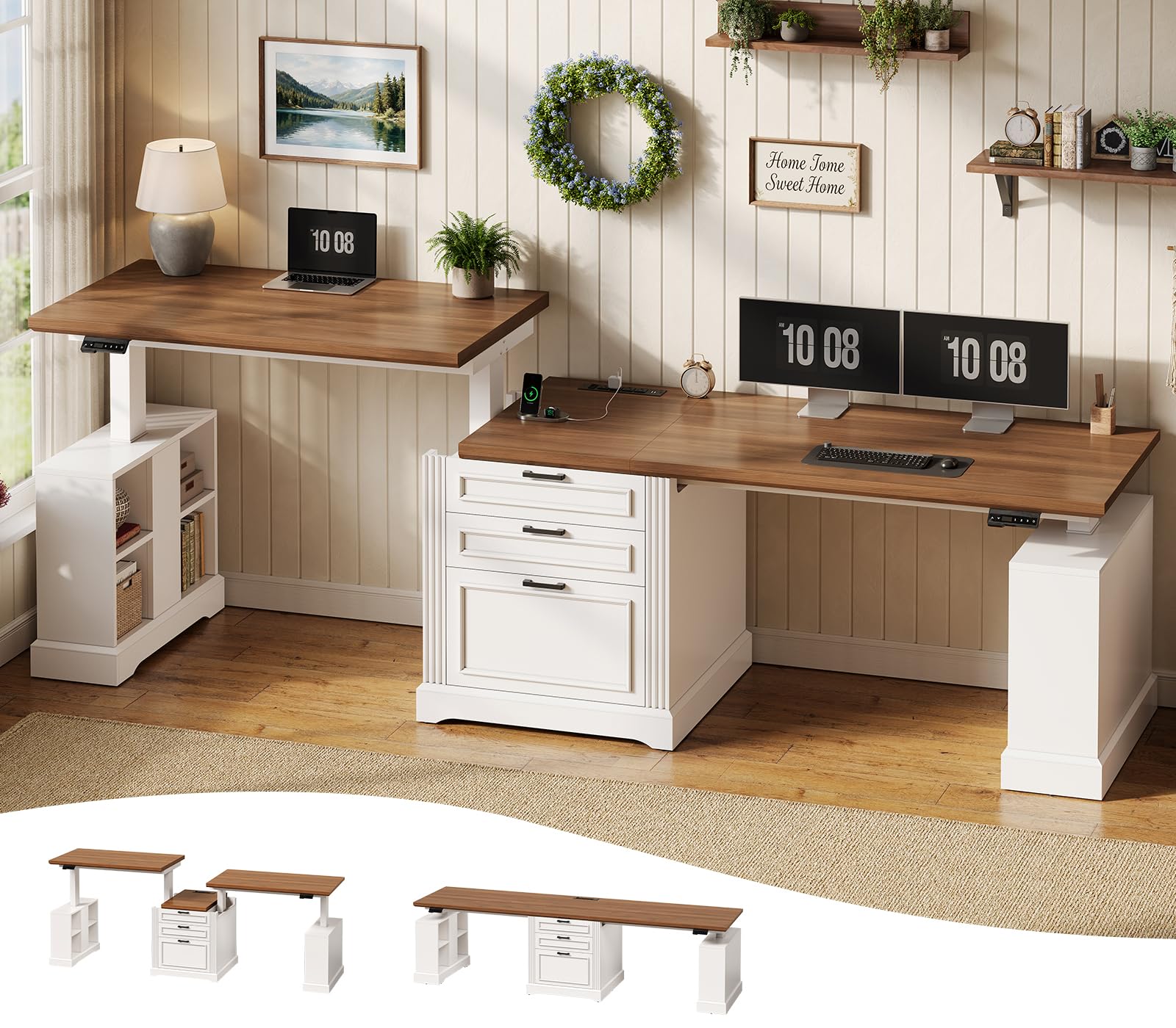 SEDETA Standing Two Person Desk