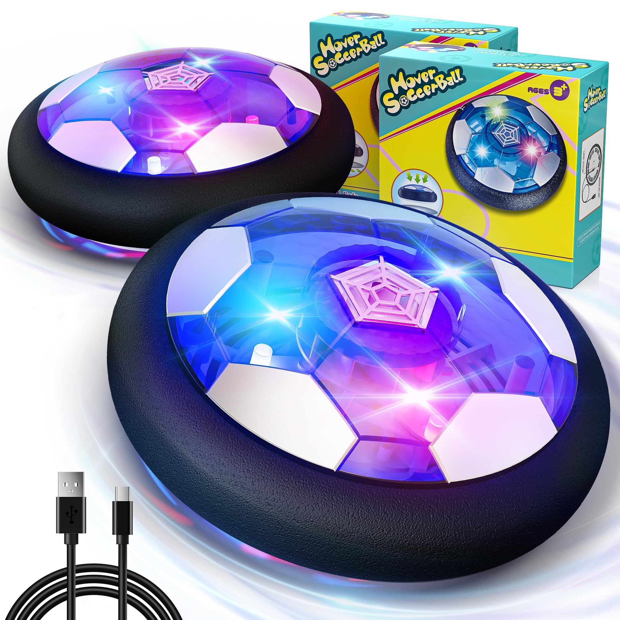 Hot Bee Pallone da calcio per bambini, Air Power, regalo per ragazzi 3-10