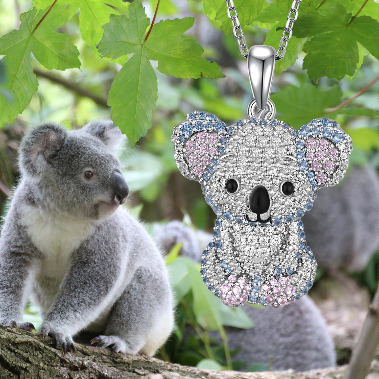 Koala Necklace S925 Sterling Siver Koala Gifts for Women Koala Jewerly Gift for Women - Image 2