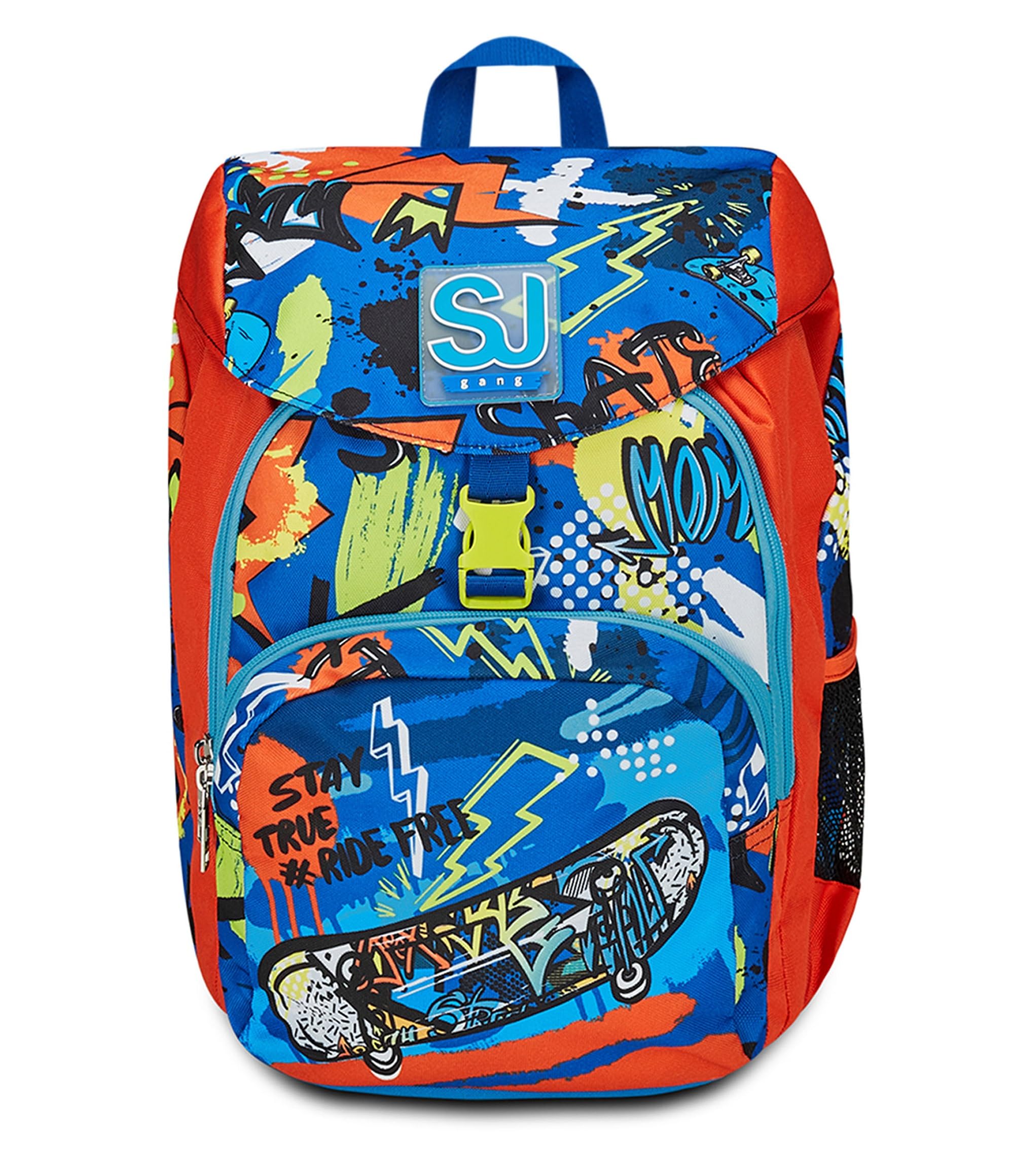  Seven SJ Gang Style Jam TrickyLed Borsa a Doppio Comparto per Bambini a Scuola Blu
| Seven SJ Gang Style Jam TrickyLed 