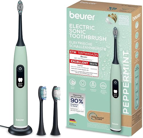 SC 50 Brosse à dents électrique sonique avec 5 modes de b Beurer