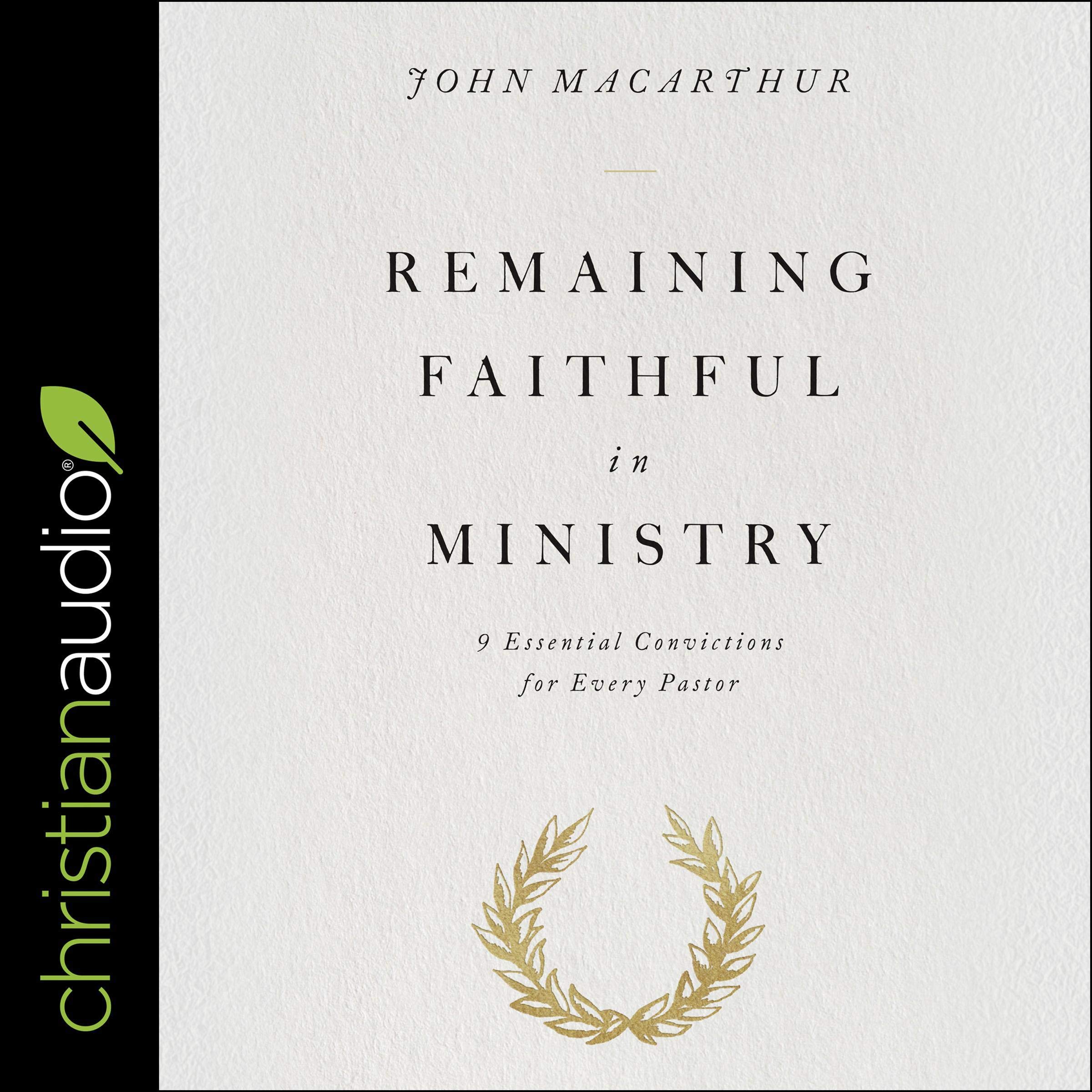 Cover art for Remaining Faithful in Ministry