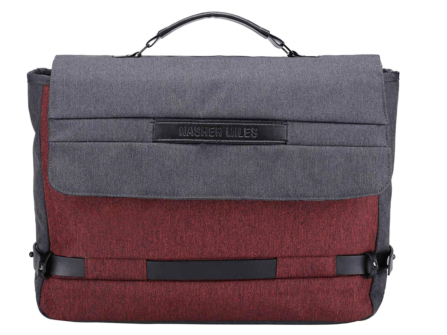 Basel Grey-Maroon Messenger Bag 13 L-image-2
