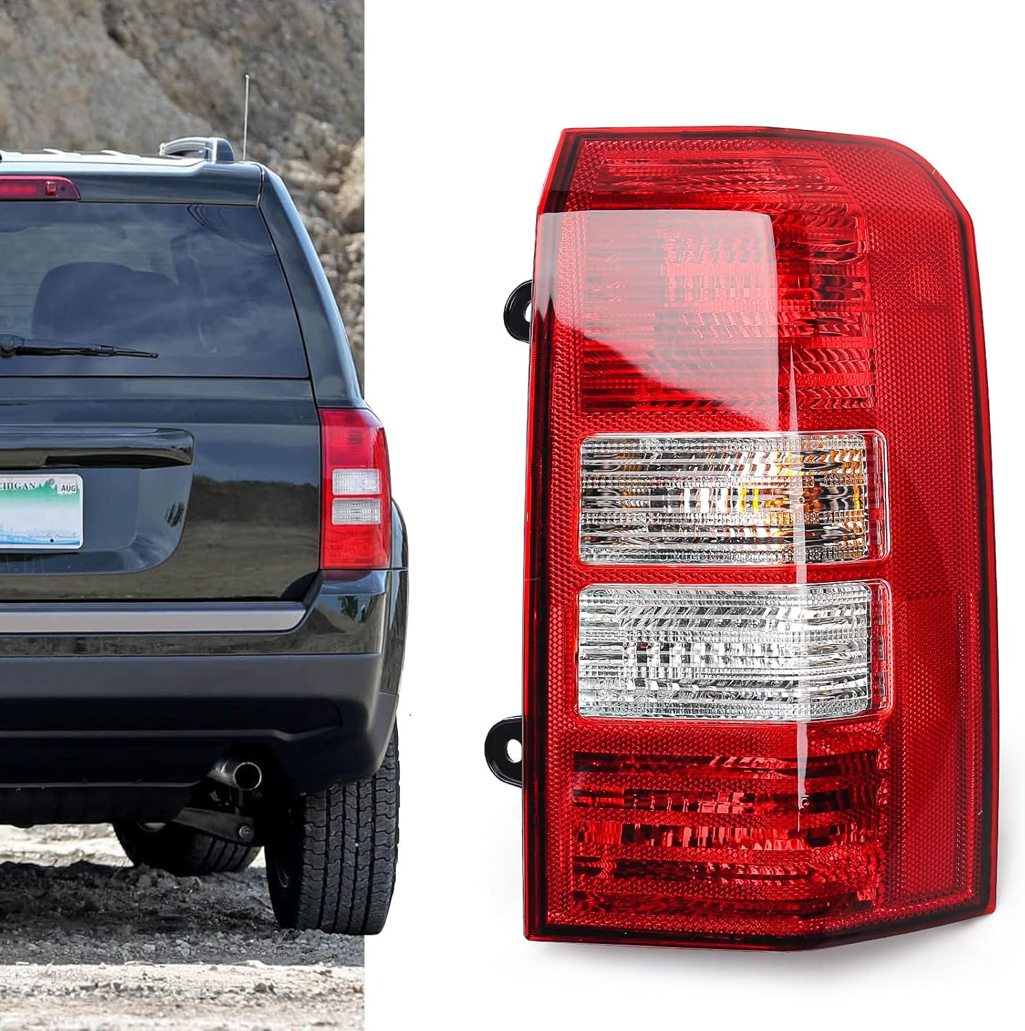 FIONE for Jeep Patriot Taillight Assembly 20082017 Stop