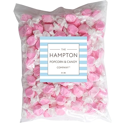 Miniatura 19 de Mezcla surtida de caramelos de agua salada, bolsa a granel de 1 libra, 10 sabores surtidos, dulces de caramelo envuelto individualmente