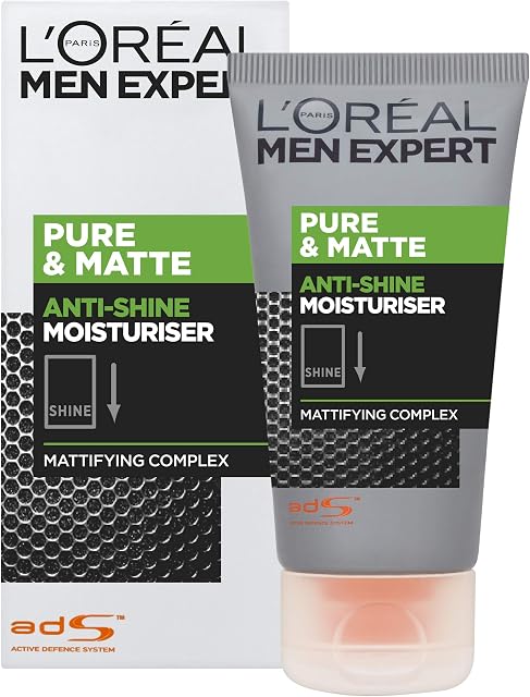L'Oréal Men Expert Pure & Matte Gel Moisturiser, 50ml