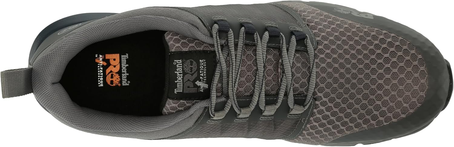 Timberland PRO Men's Radius Composite Safety Toe Industrial Athletic Work Shoe, Grey/Navy-2024 New, 10 W - Image 5