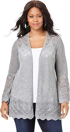 Cardigan sweaters for plus size women Clearance