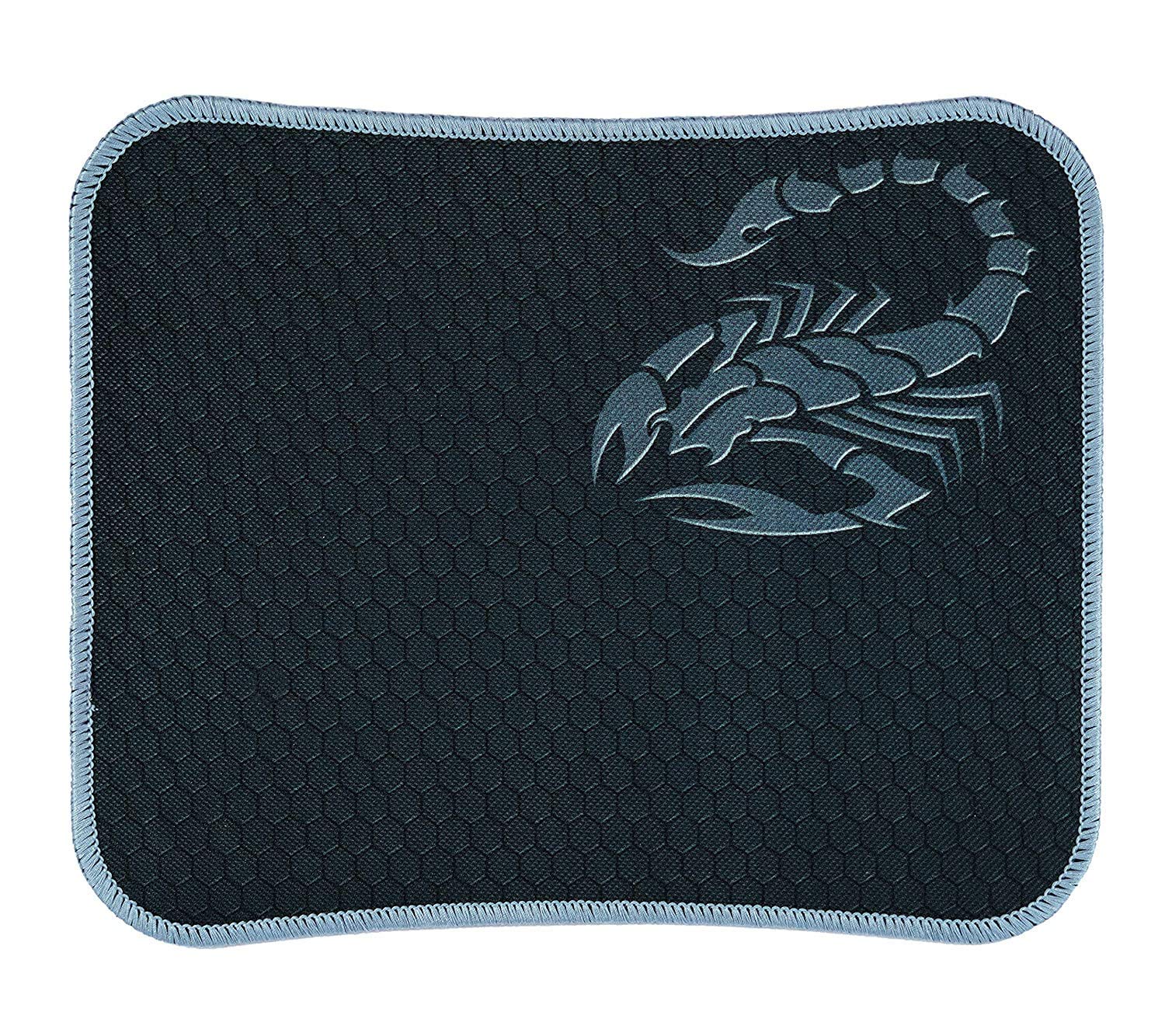 PiedPiper® Natural Rubber Water Resistant Gaming Mouse Pad with Stitched Embroidery Edges and Non Slippery Rubber Base【Pack of 1】【Grey】 (B08LL827S3) Amazon Price History, Amazon Price Tracker