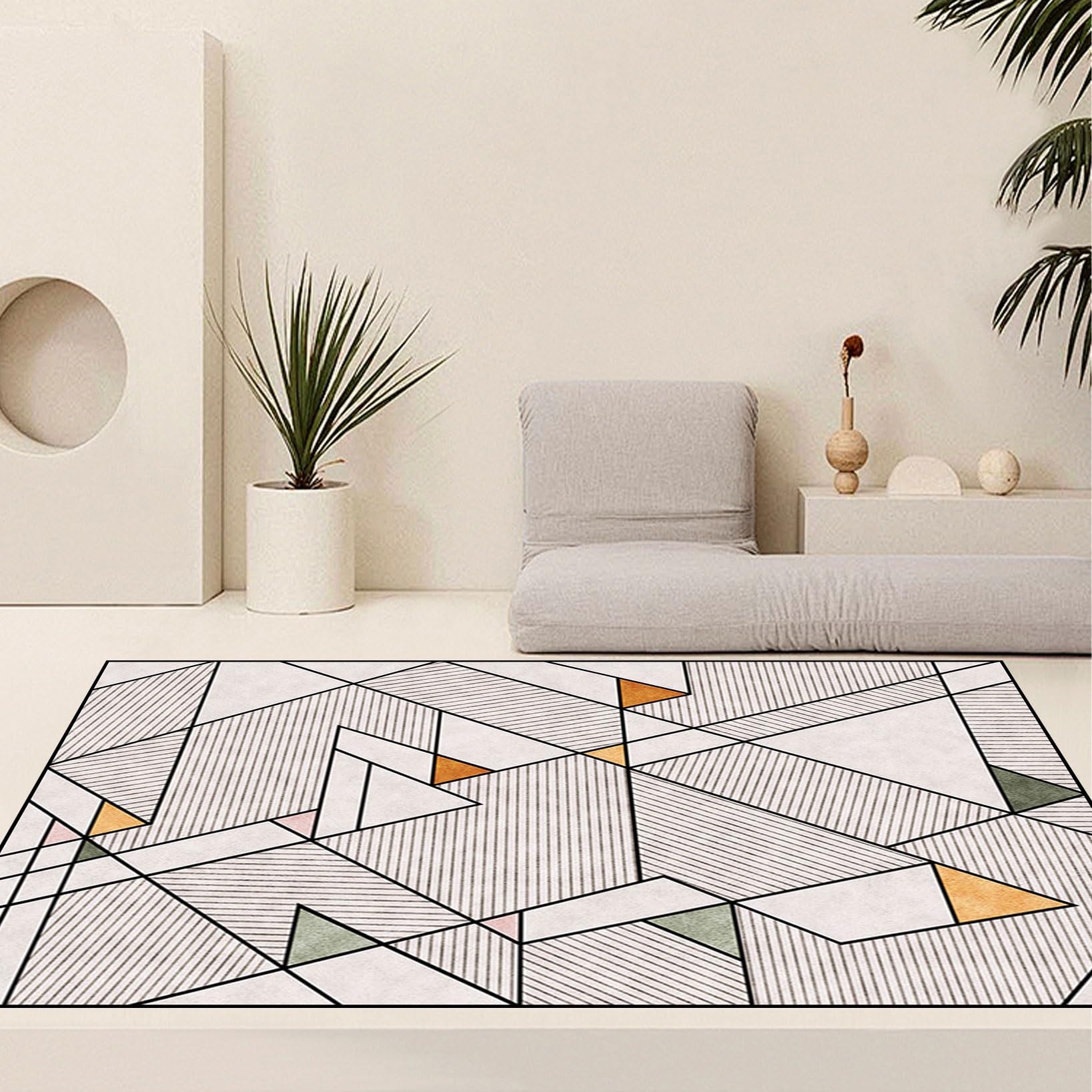 Abstrakter Baum Läufer Teppich 60x200cm – Sonnenuntergang Afrika Natur Motiv, Rutschfest & Weicher Kurzflor, Waschbar Für Flur, Korridor & Schlafzimmer