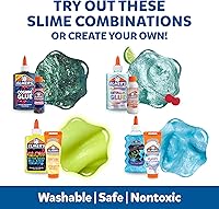 Vista 4 de Elmer's El kit de slime All-Star incluye activador de pegamento líquido y slime prefabricado, 9
