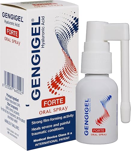 Miniatura 1 de Gengigel Forte Ácido Hialurónico Spray Oral 0.7 fl oz