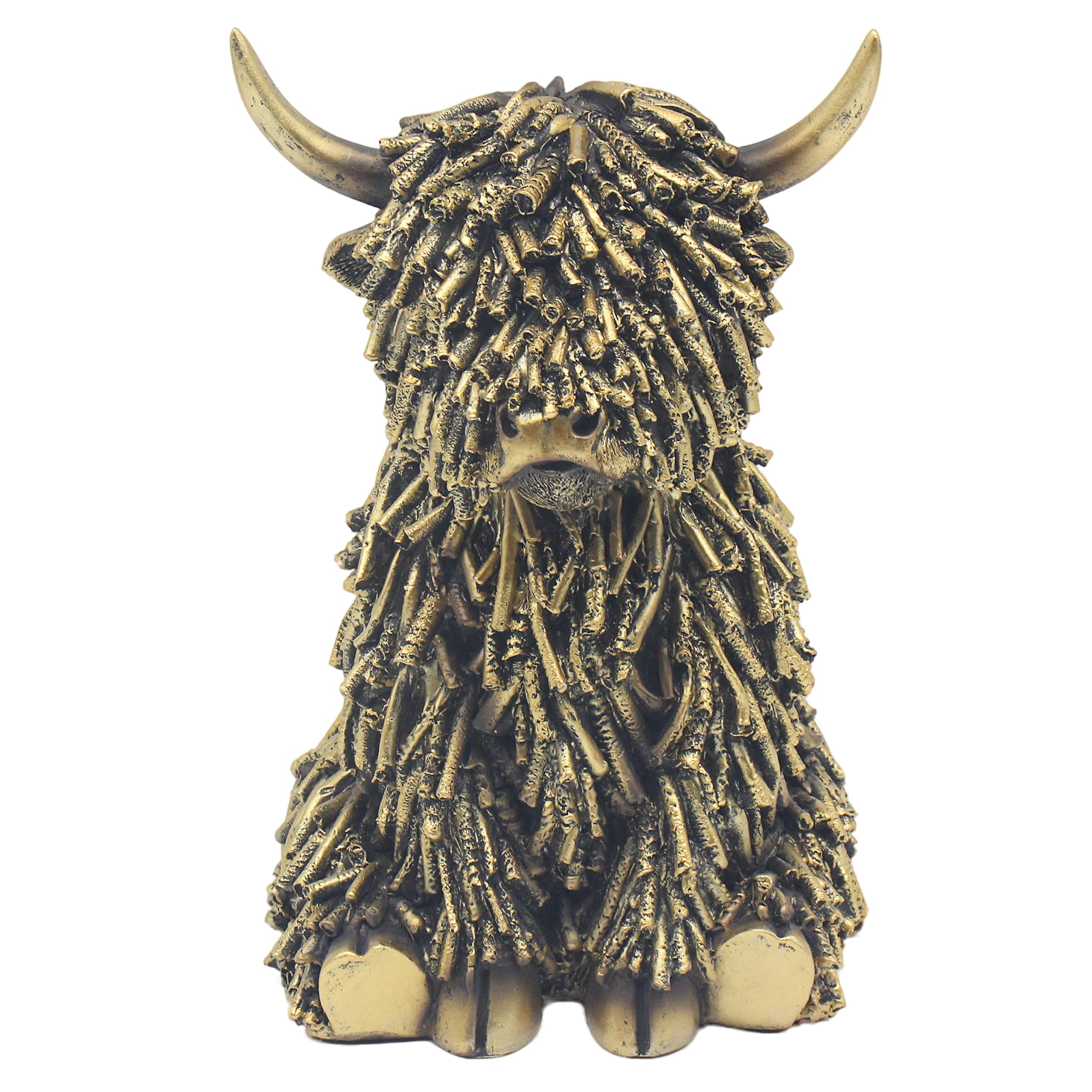 Lesser & Pavey Highland Cow Home Decor Figurines & Ornaments For Home & Office | Decorative Home Accessories Statues For Indoor & Outdoor | Lovely Gifts for Women & Men