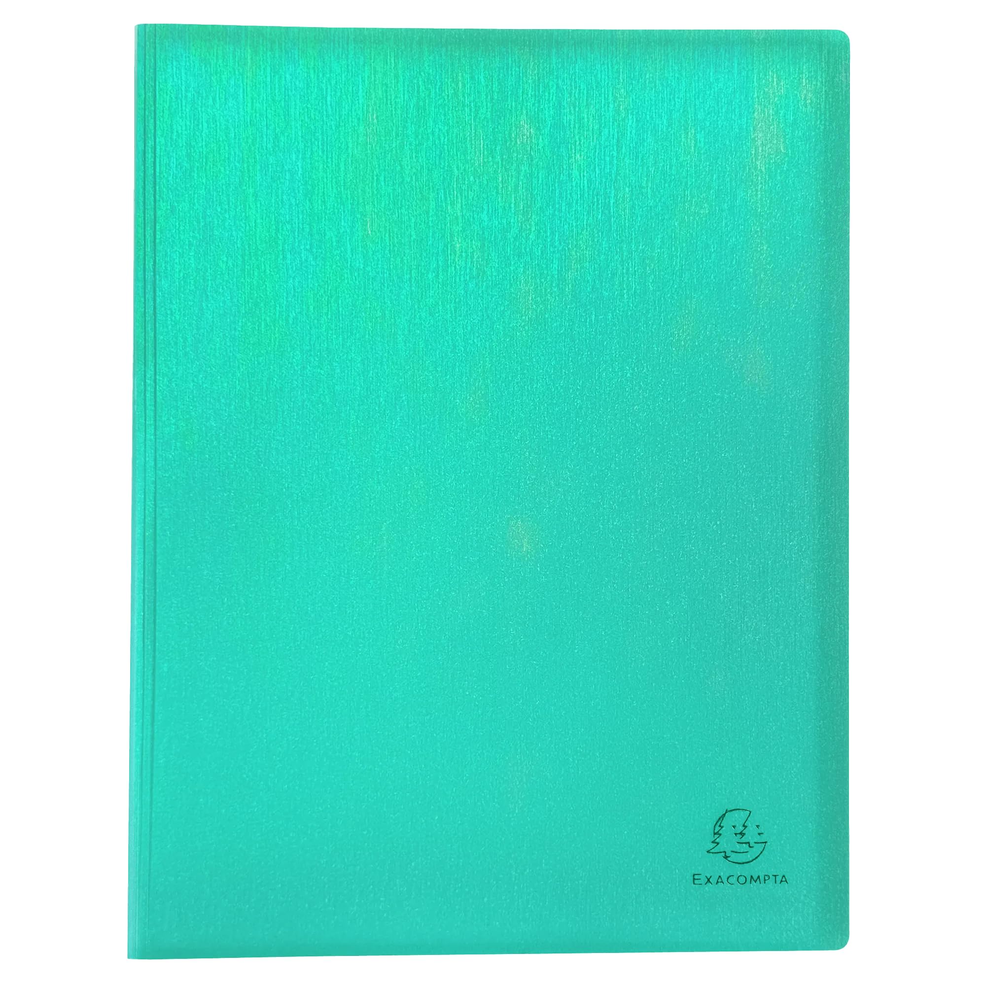Exacompta - Réf. 85330E - Carton de 12 protège-document semi-rigides en PP CANDY TIDY - 30 pochettes - 60 vues - pour A4 - dim 24 x 32 cm - 4 couleurs azur, menthe, parme et pêche