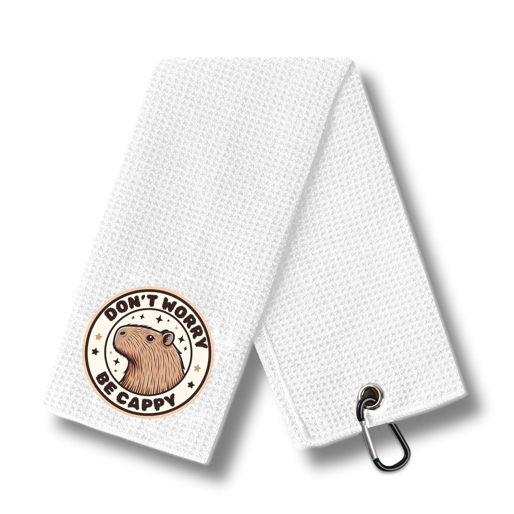 CybGene Capybara Gifts Golf for Golfer, Funny Golf Towels for Golf Lovers and Capybara Lover, Perfect for Capybara Lover for Christmas, Birthday
