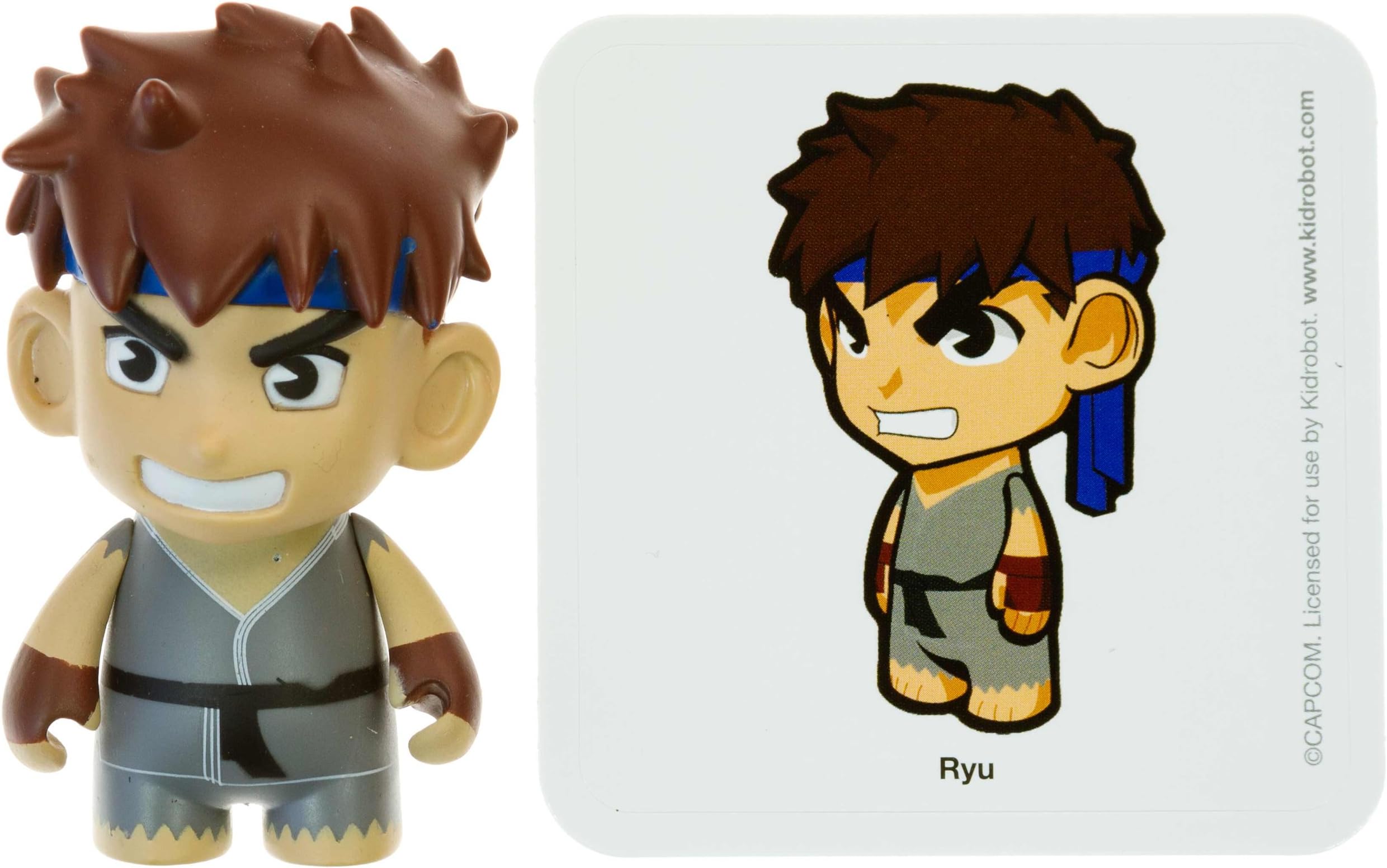 Ryu 2: Street Fighter x KidRobot ~3" Mini-Figure Series by Street Fighter, Kidrobot