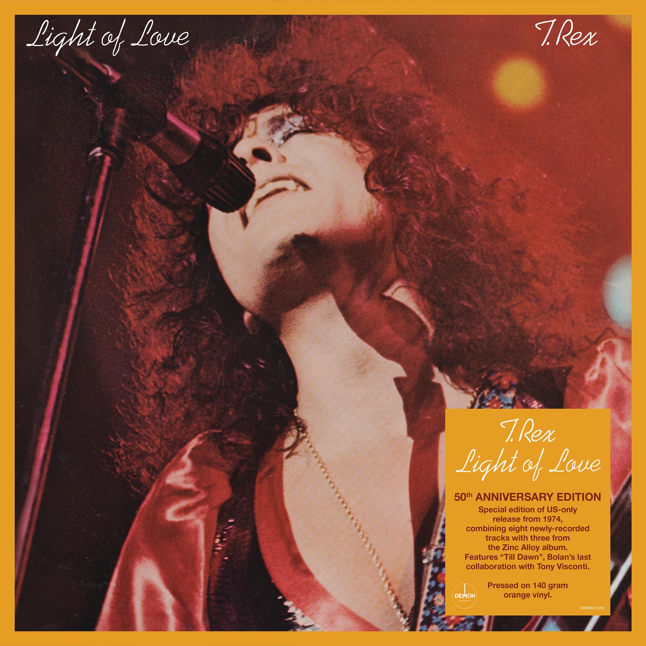 T. Rex: 'Light Of Love' Orange Vinyl [VINYL]