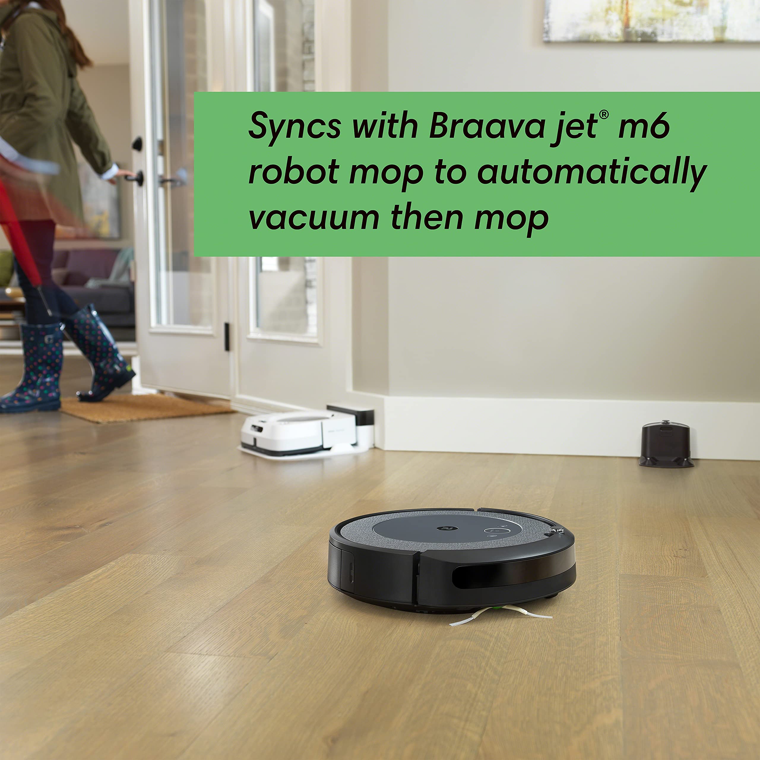iRobot Roomba i3 (3150) WiFi Connected Robot Vacuum Vacuum WiFi Connected Mapping, Works