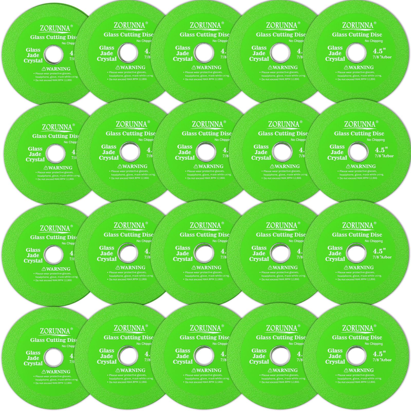 ZORUNNA Diamond Cutting Discs - 5 Pack -7