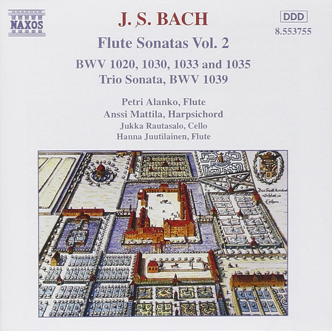 BACH, J.S.: Flute Sonatas, Vol. 2
