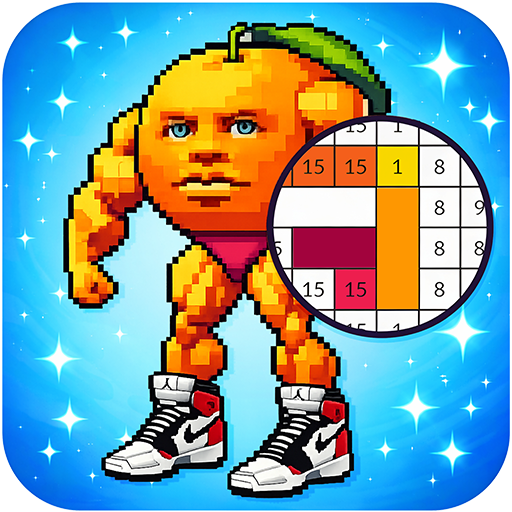 Pixel Art Malen nach Zahlen: Happy Color Spiel