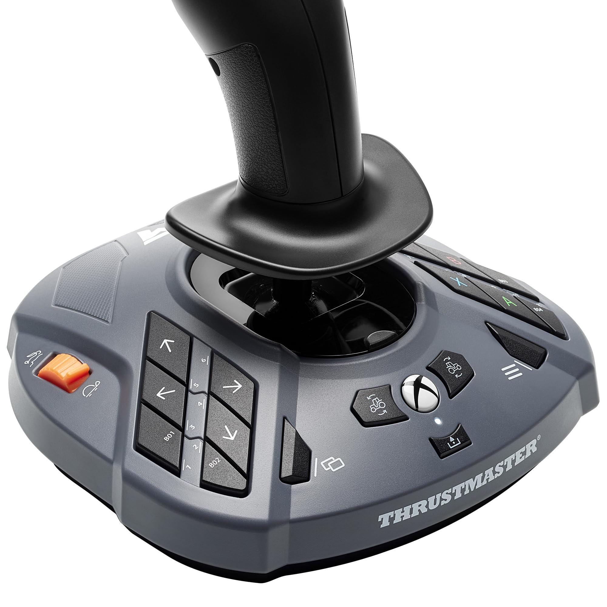 Thrustmaster SimTask FarmStick - Joystick para Simulación Agrícola y Maquinaria Pesada para Xbox Series X|S y PC (33 Botones de Acción, Control de Brazos Hidráulicos, Licencia Oficial) Negro