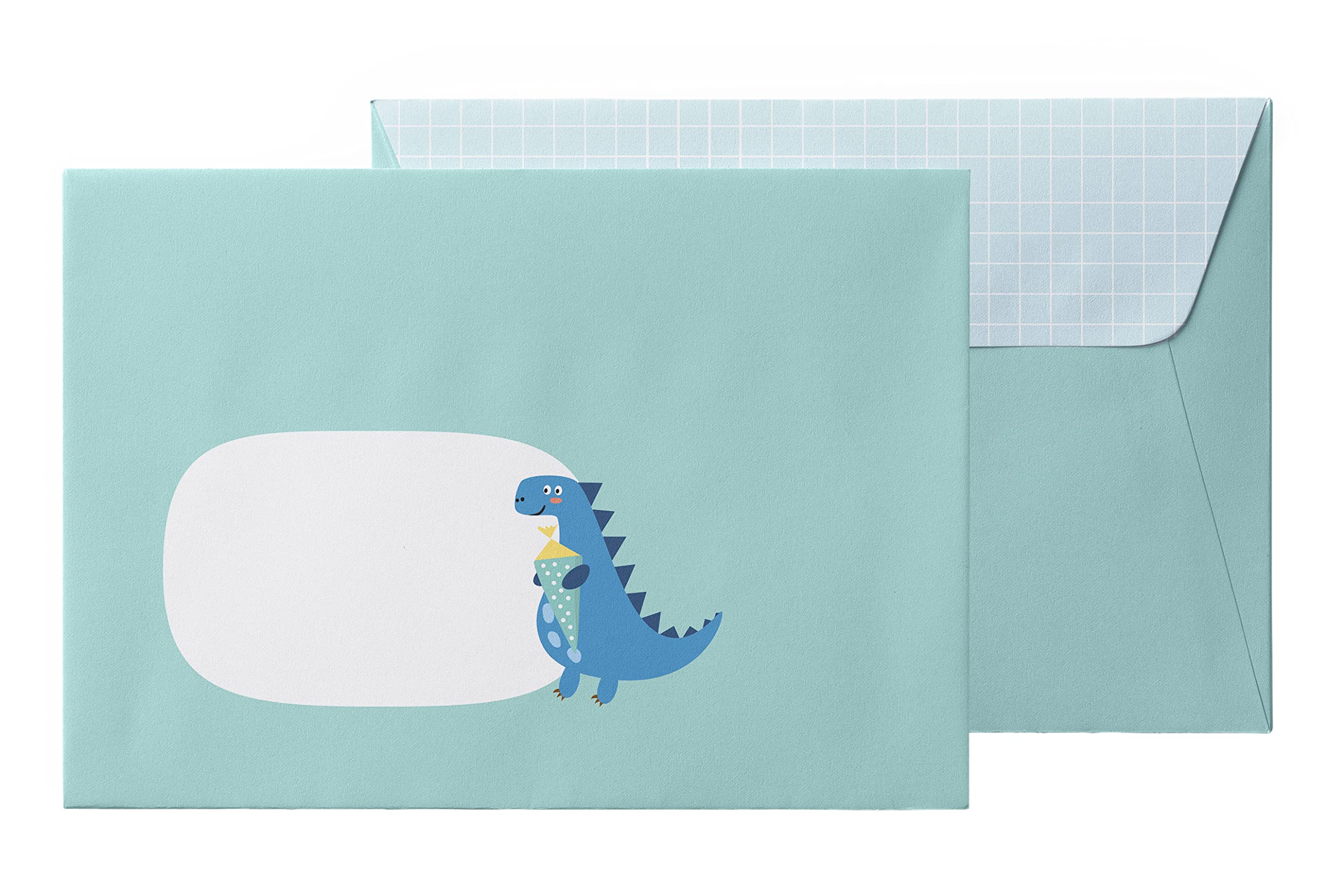 4 Invitations Dinosaure Avec Enveloppe, Menu Mariage Prix Soldé
