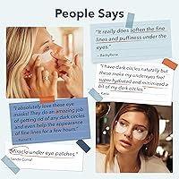 Vista 6 de Parches de almohadilla Purederm, mascarilla antiarrugas para zona de ojos, 2 unidades de 30 hojas