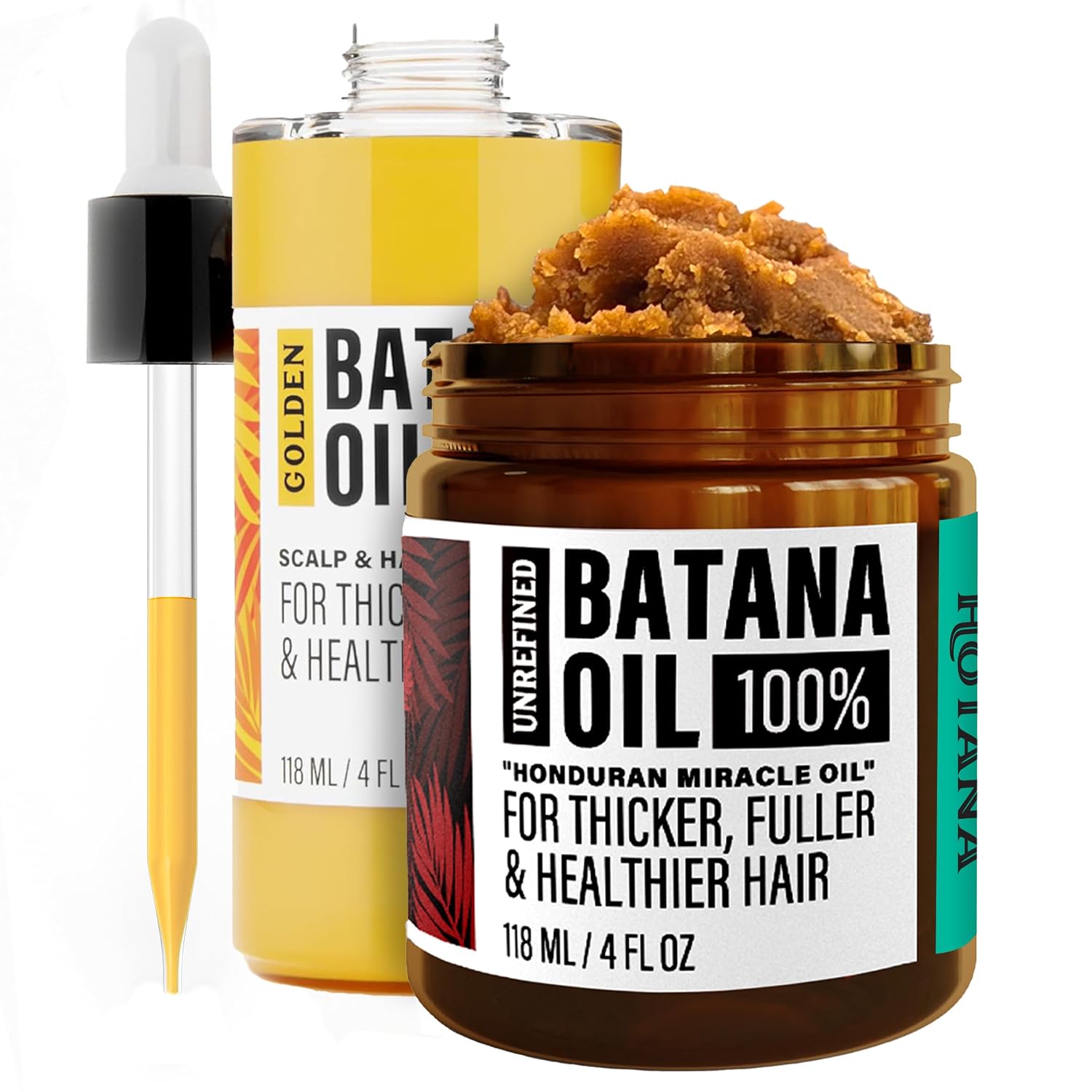 Batana Oil for Hair Growth - Organic Scalp Rejuvenation