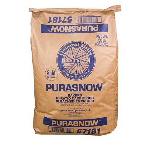 General Mills GM - 51061 Pure as Snow Cake Harina 50 libras.