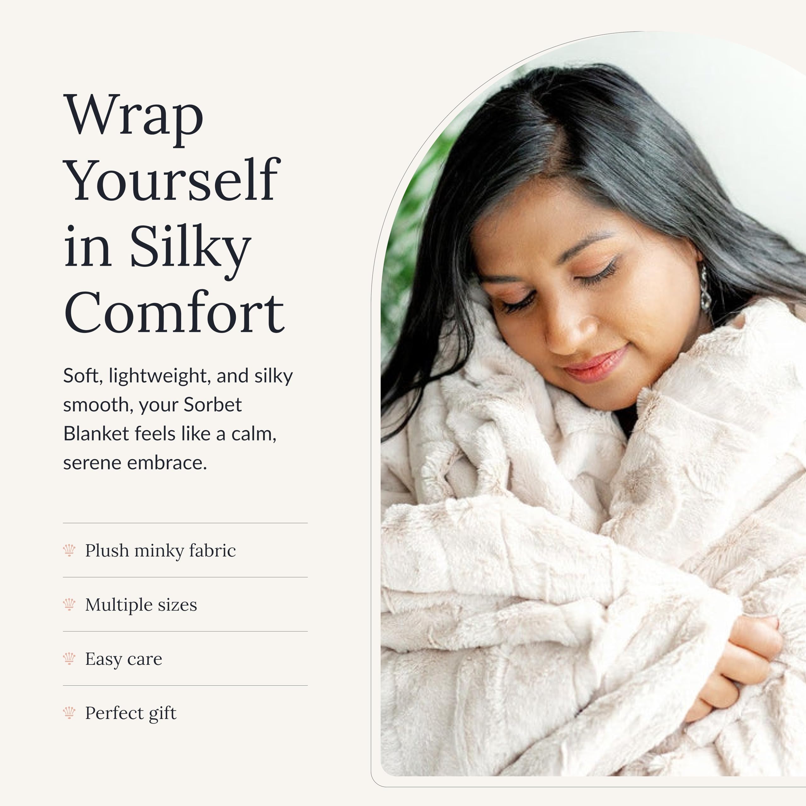 Amazon.com: Minky Couture Sorbet Blanket - Ultra-Soft Throw for