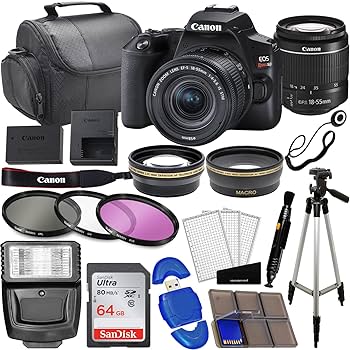 Canon EOS Rebel SL1 本体とアクセサリーセット Amazon.com : Canon EOS Rebel SL1 Digital SLR with 18-55mm