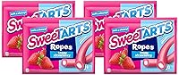 Vista 16 de SweeTARTS Ropes, caramelo, ponche arcoíris trenzado, suave y masticable, 9 oz