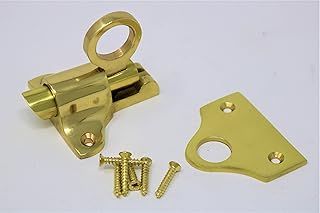 Visua Fanlight - Pestillo de latón pulido para ventanas Paquete de 1 unidad.