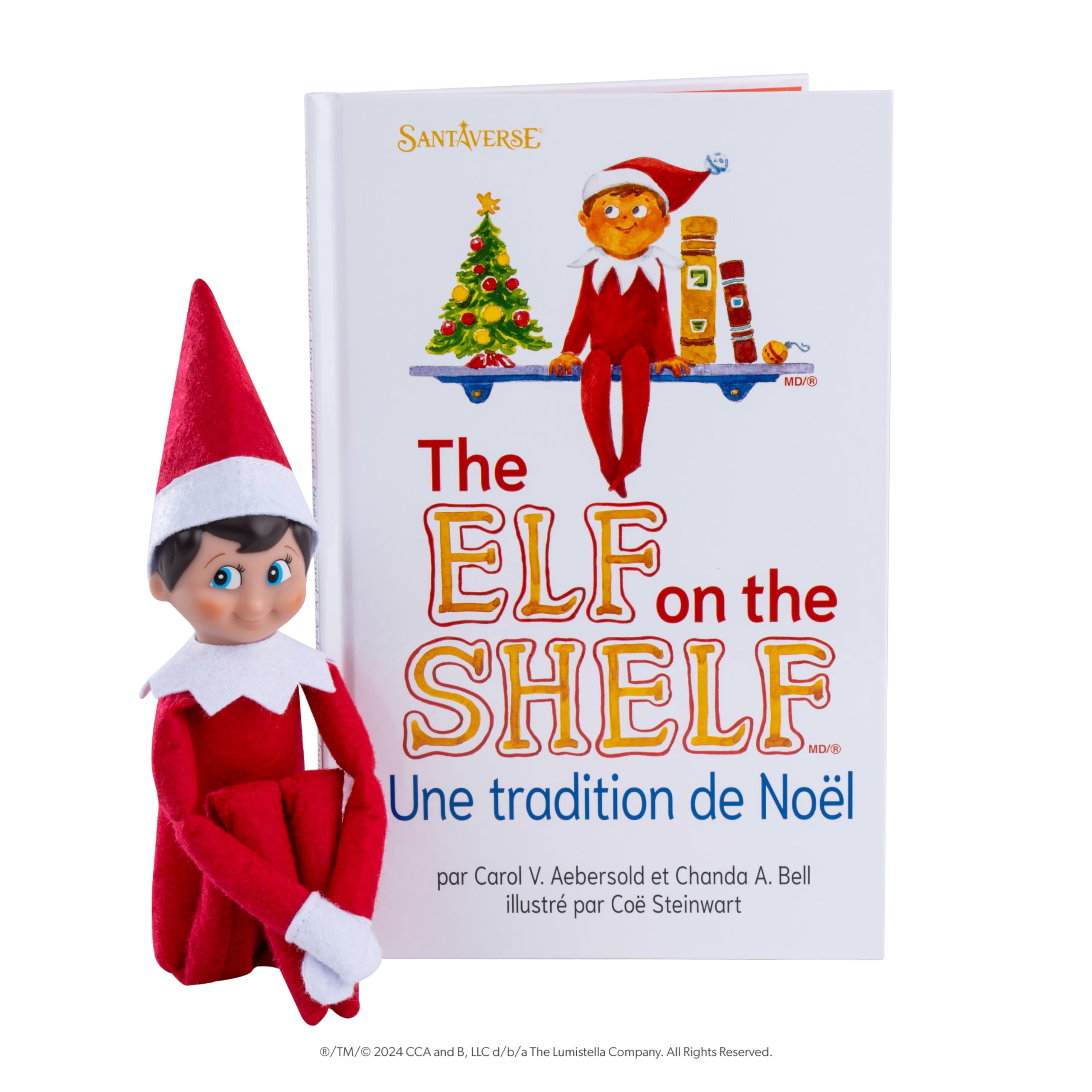The Elf on the Shelf Weihnachtswichtel-Set, Weihnachtswichtel,Elf on The Shelf Eine Weihnachtstradition,Elfe Streichhölzer,Weihnachtswichtel,Wichtel, EOTBOYLFF3