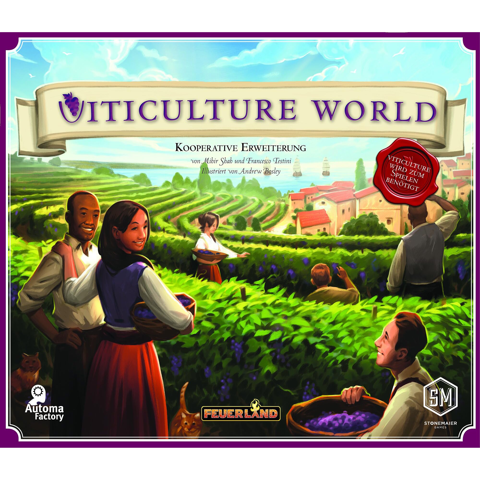 Feuerland Spiele 31013 Viticulture World