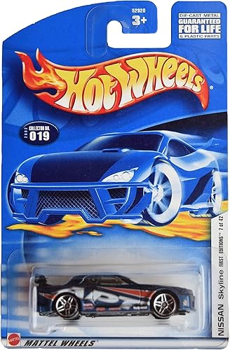 Hot Wheels 2002 1 64Escala primeras ediciones Azul Nissan Skyline Die Cast Car  019