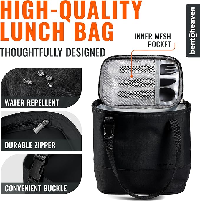 Built to last with high-quality, BPA-free tear-resistant oxford fabric, our tote is easily maintained with a simple wipe-down using a damp cloth. Its smooth, heavy-duty metal zipper, made from zinc alloy, adds an extra touch of durability. Additionally, this lunch tote supports a greater cause, as we proudly partner with Food Banks Canada to combat food insecurity. Every purchase contributes to making a difference, so you can enjoy your meal knowing you've helped someone else do the same.