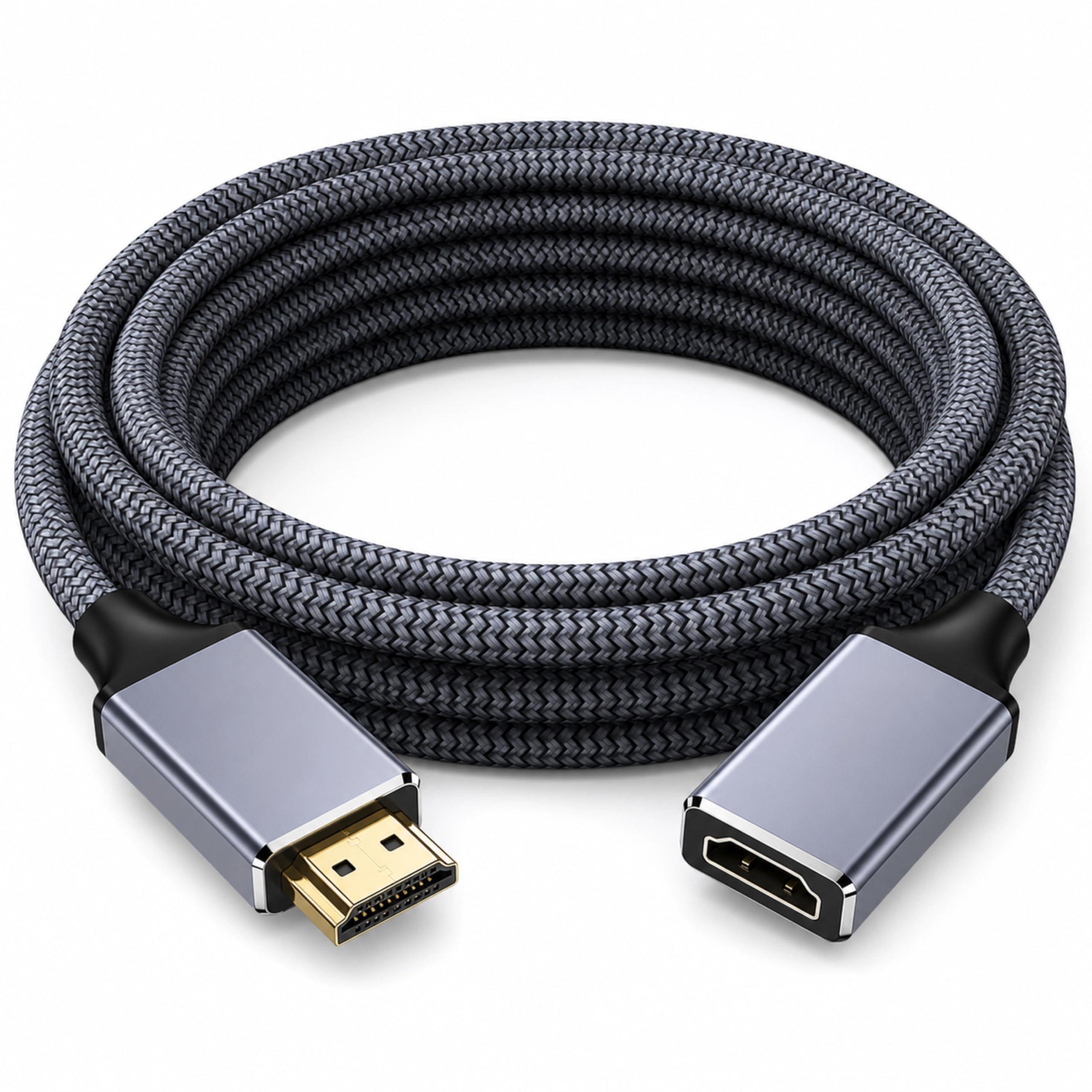 Cavo di prolunga HDMI, connettore maschio a femmina, estensore del segnale ad alta velocità (50, piedi)