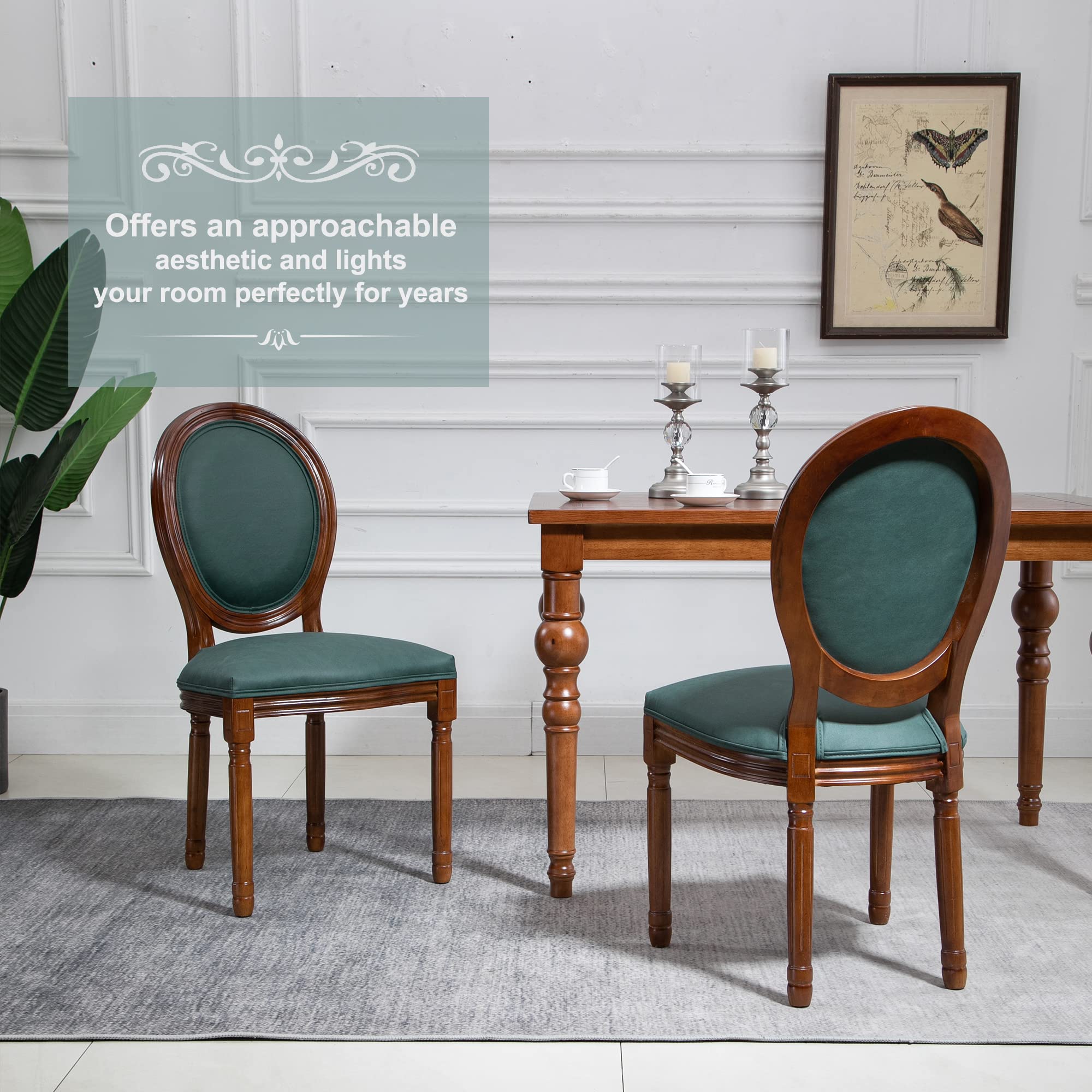 Amazon.com - Nrizc French Country Dining Chairs Set of 4