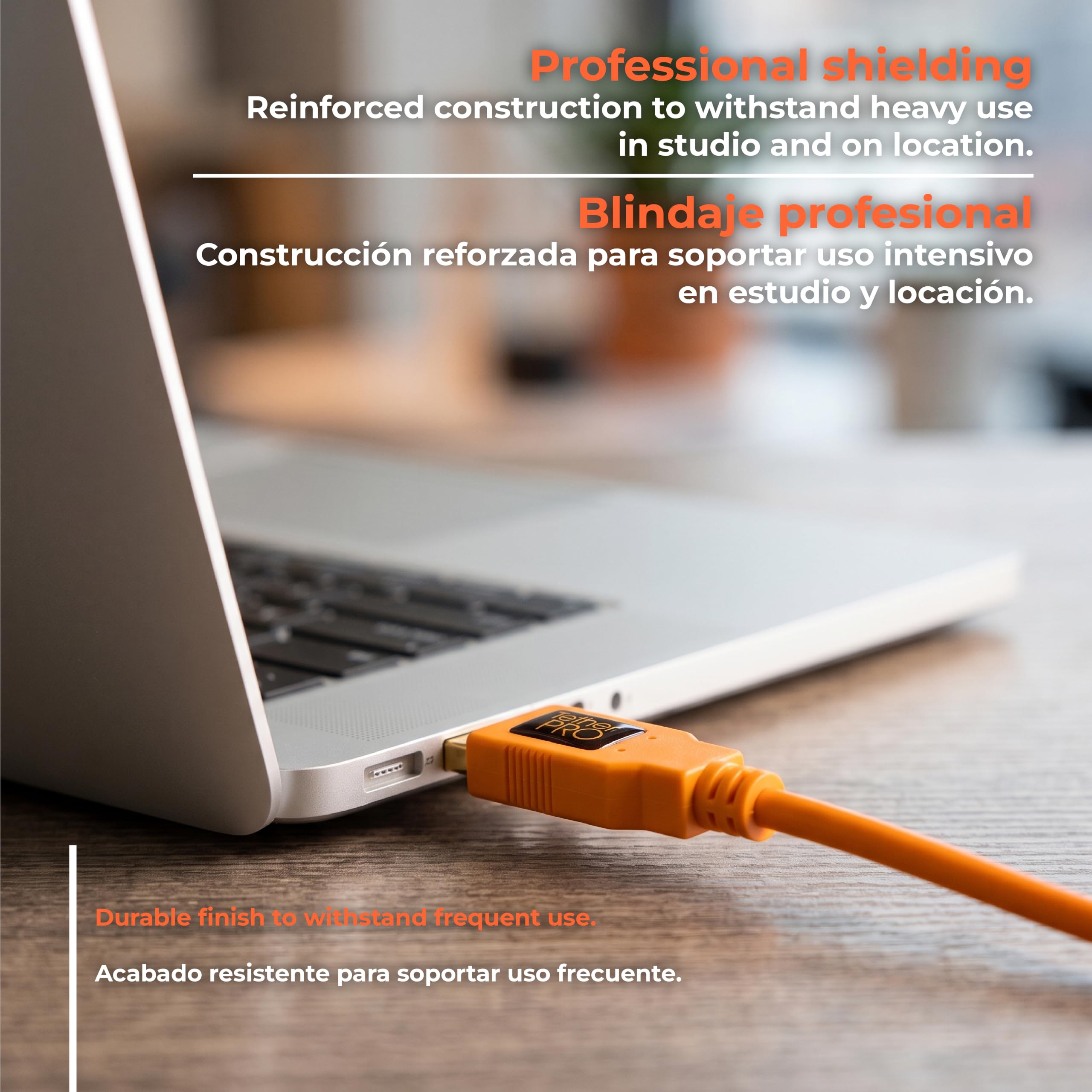 Tether Tools Cable USB Tetherpro Cable USB 3.0 de extensión Activo de 5 m en Color Naranja [CU3017]