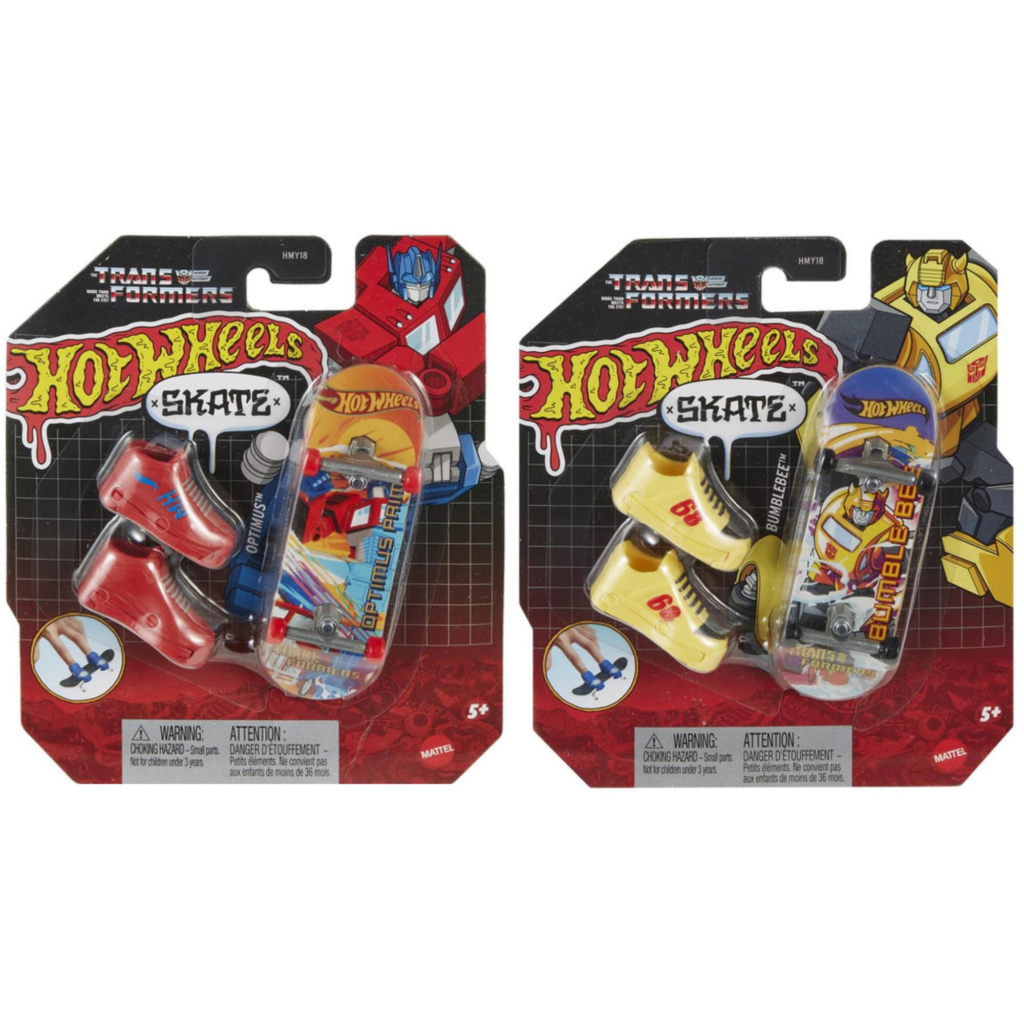 Hot Wheels Skate Fingerboards - (Transformers Twin Pack) โ image 1