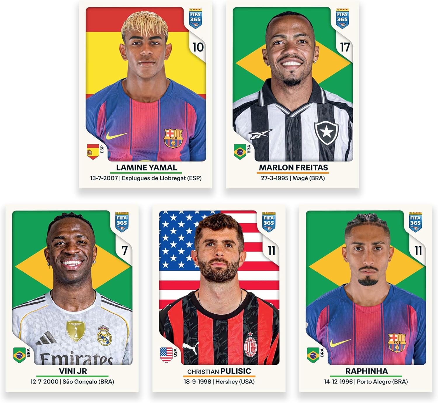 Panini FIFA 365 2026 Sticker 8 Bags