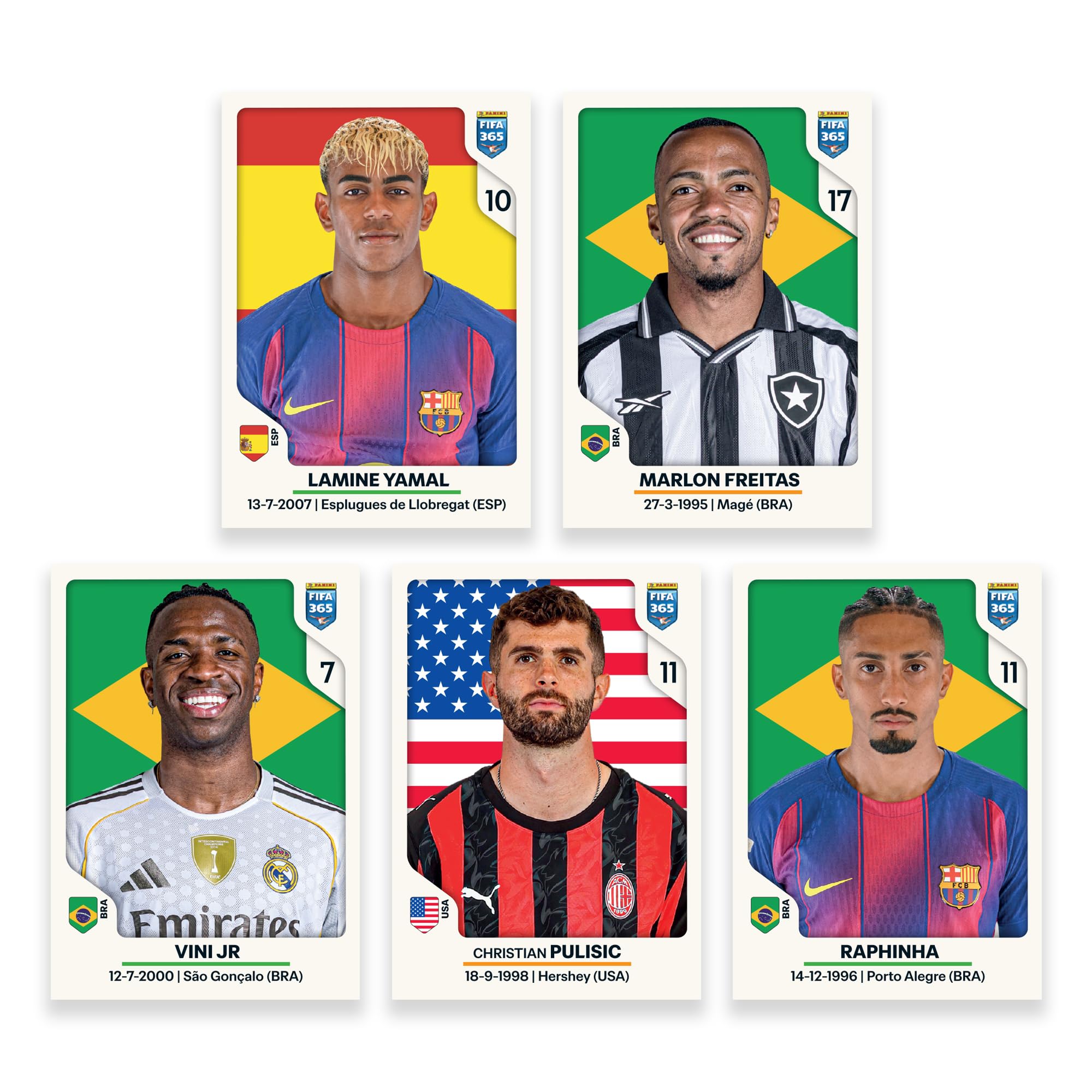 Panini FIFA 365 2026 naklejki blister, 8 sztuk